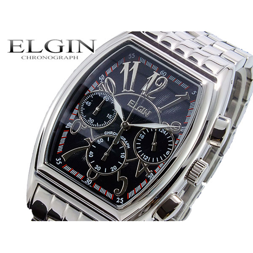 エルジン ELGIN クロノグラフ 腕時計 FK1215S-B