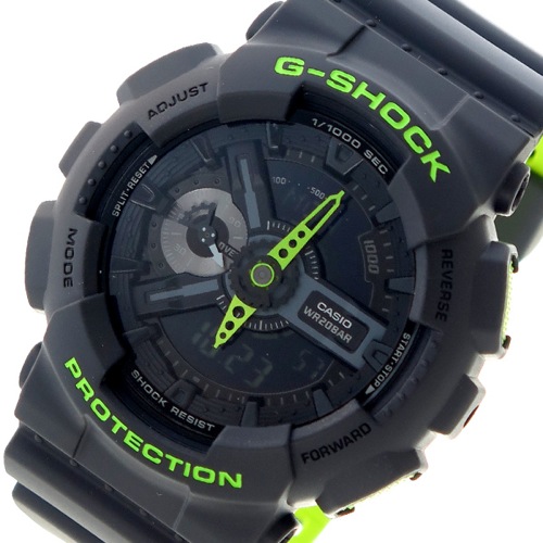 カシオ Gショッククオーツ メンズ 腕時計 GA-110LN-8A ブラック