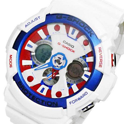 カシオ CASIO G-SHOCK デジタル メンズ 腕時計 GA-201TR-7A ホワイト