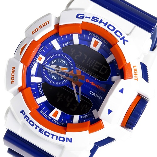 カシオ Gショック クレイジーカラーズ クオーツ メンズ 腕時計 GA-400CS-7A ブルー