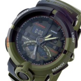 カシオ Gショックスペシャル メンズ 腕時計 GA-500K-3AJR ブラック/カーキ 国内正規