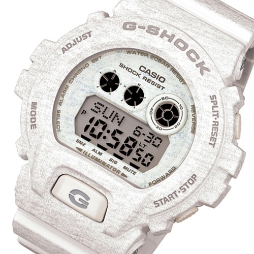 カシオ Gショック ヘザードカラーシリーズ メンズ 腕時計 GD-X6900HT-7 ホワイト