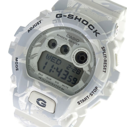 カシオ  Gショック カモフラージュシリーズ メンズ 腕時計 GD-X6900MC-7 スノーカモ