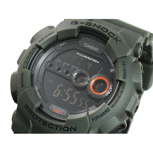 カシオ CASIO Gショック G-SHOCK 高輝度LED 腕時計 GD100MS-3
