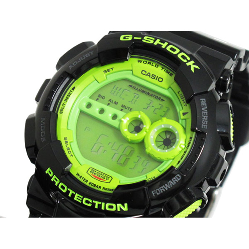 カシオ CASIO Gショック G-SHOCK 高輝度LED 腕時計 GD100SC-1