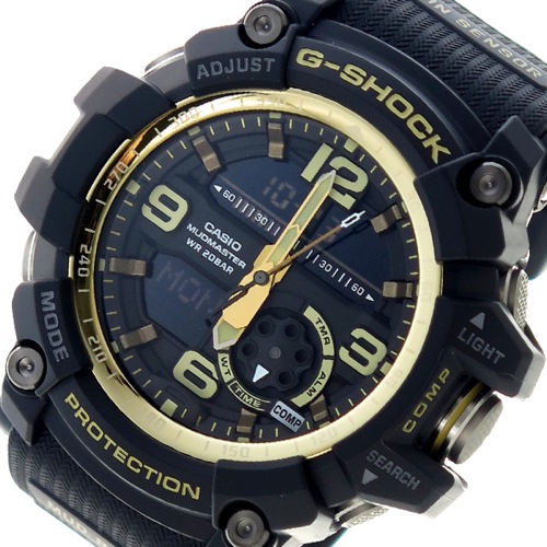 カシオ Gショッククオーツ メンズ 腕時計 GG-1000GB-1A ブラック