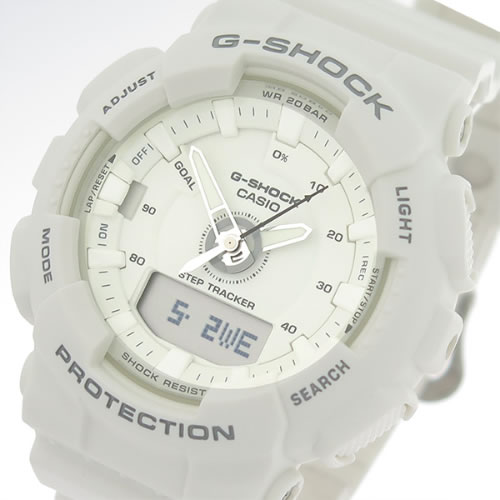 カシオ Gショック Sシリーズ クオーツ ユニセックス 腕時計 GMA-S130-7A ホワイト/ホワイト