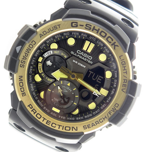カシオ Gショック ヴィンテージ ガルフマスター クオーツ メンズ 腕時計 GN-1000GB-1A ブラック