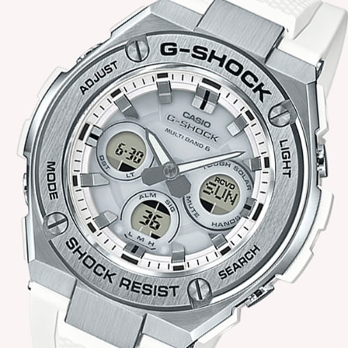 カシオ Gショック アナデジ クオーツ メンズ 腕時計 GST-W310-7AJF ホワイト 国内正規