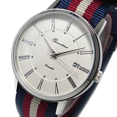 グランドール GRANDEUR クオーツ メンズ 腕時計 GSX059W1 ホワイト