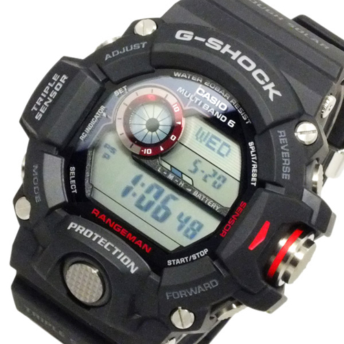 カシオ CASIO Gショック レンジマン 電波 ソーラー メンズ 腕時計 GW-9400-1