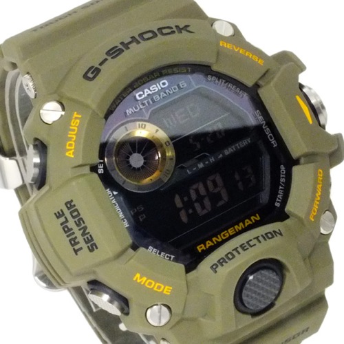 カシオ CASIO Gショック レンジマン 電波 ソーラー メンズ 腕時計 GW-9400-3