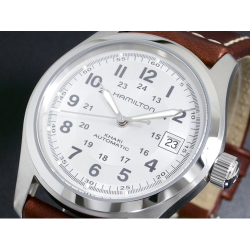 ハミルトン メンズ カーキフィールド オート 自動巻き 腕時計 H70455553