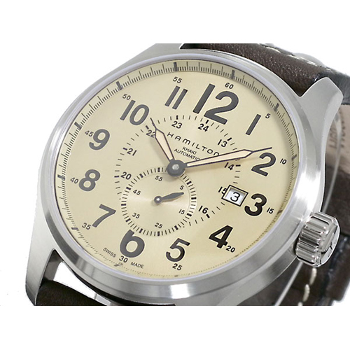 ハミルトン カーキ KHAKI オフィサー オート 自動巻き メンズ　腕時計 H70655723