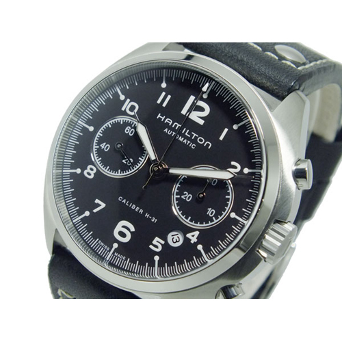 ハミルトン カーキ パイロット パイオニア クロノグラフ 自動巻 メンズ 腕時計 H76416735