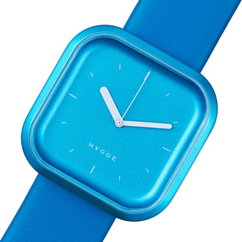 POS ヒュッゲ バリ Vari Line クオーツ 腕時計 HGE020068 ブルー