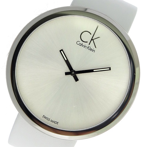 カルバンクライン クオーツ メンズ 腕時計 K0V23120 シルバー/ホワイト