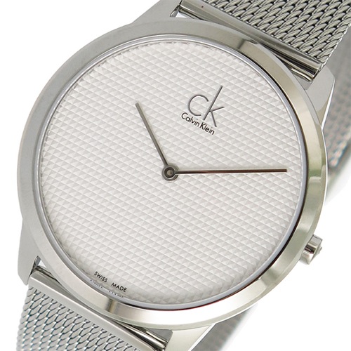 カルバンクライン クオーツ メンズ 腕時計 K3M2112Y ホワイト