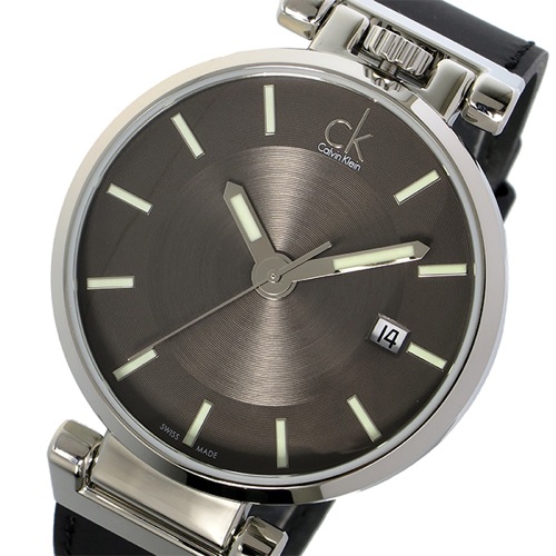 カルバンクライン ワールドリー クオーツ メンズ 腕時計 K4A211C3 グレー