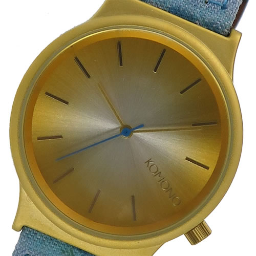 コモノ クオーツ メンズ 腕時計 KOM-W1815 ゴールド