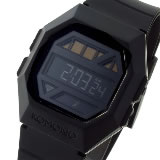 コモノ Power Grid Pitch Black ソーラー デジタル メンズ 腕時計 KOM-W2050 ブラック