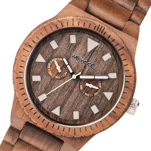 ウィーウッド WEWOOD 木製 メンズ 腕時計 LEO-NUT ブラウン 国内正規