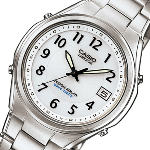 カシオ リニエージ 電波 ソーラー 腕時計 LIW-120DEJ-7A2JF ホワイト 国内正規
