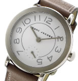 マーク ジェイコブス ライリー ユニセックス クオーツ 腕時計 MJ1468 ホワイト/ベージュ