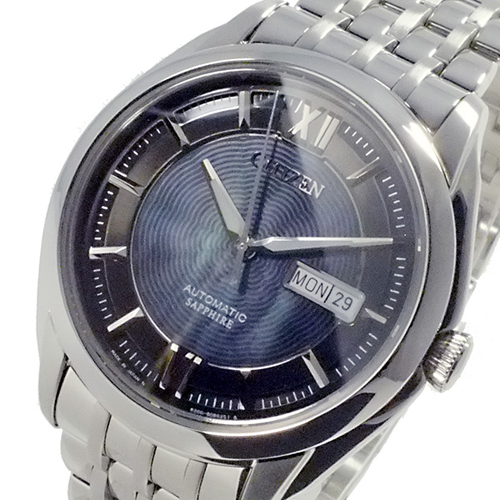 シチズン メカニカル 日本製 自動巻 メンズ 腕時計 NH8340-52E ブラック