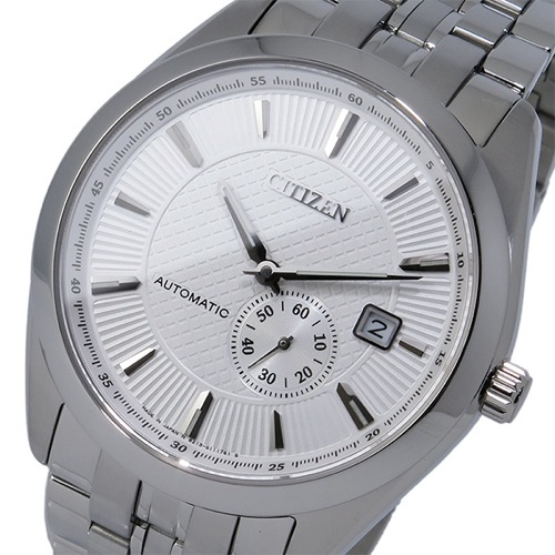 シチズン CITIZEN 自動巻き メンズ 腕時計 NJ0030-58A シェルホワイト