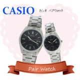 【ペアウォッチ】 カシオ CASIO チープカシオ ユニセックス 腕時計 MTP-1302D-1A1 LTP-1302D-1A1