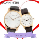 ペアウォッチ カルバンクライン CALVIN KLEIN 腕時計 K2G21629 K2G23620 シルバー ブラウン