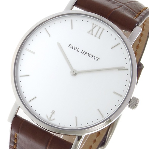 ポールヒューイット ユニセックス 腕時計 6452362 PH-SA-S-ST-W-14M ホワイト