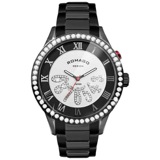 ロマゴデザイン ラグジュアリーシリーズ クオーツ メンズ 腕時計 RM019-0214SS-BKBK ブラック