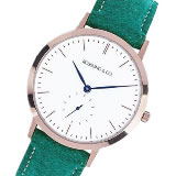 ロスリング MODERN 36MM Greenock クオーツ ユニセックス 腕時計 RO-003-009 グリーン/ホワイト
