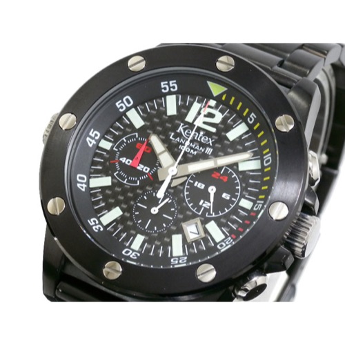 ケンテックス KENTEX ランドマン3 クロノグラフ 腕時計 S409X-04