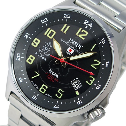 ケンテックス KENTEX JSDFソーラースタンダード メンズ 腕時計 S715M-06