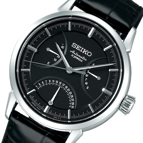 セイコー SEIKO プレザージュ 自動巻き メンズ 腕時計 SARD005 ブラック 国内正規