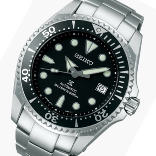セイコー プロスペックス 自動巻き メンズ 腕時計 SBDC029 ブラック 国内正規