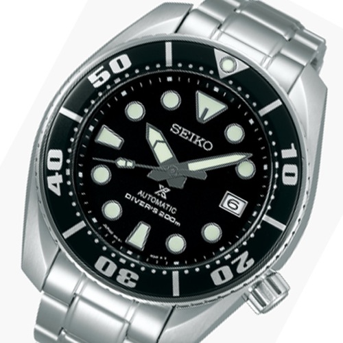 セイコー プロスペックス 自動巻き メンズ 腕時計 SBDC031 ブラック 国内正規