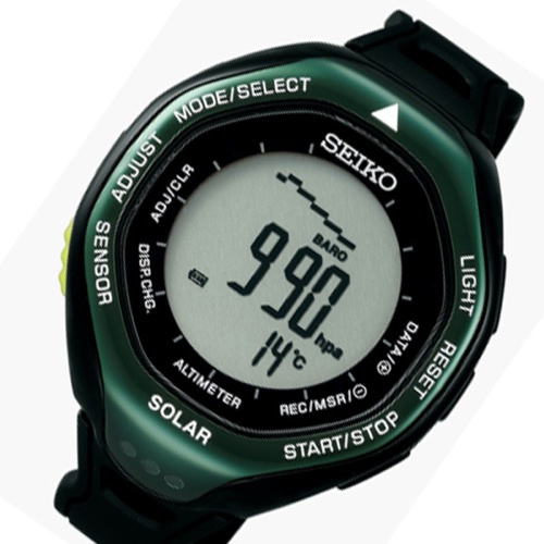 セイコー プロスペックス ソーラー メンズ 腕時計 SBEB005 グリーン 国内正規