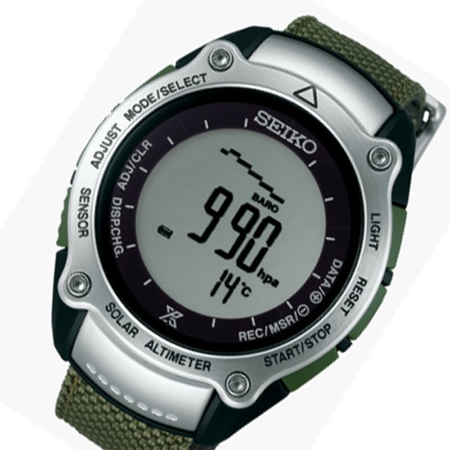 セイコー プロスペックス ソーラー メンズ 腕時計 SBEB017 グリーン 国内正規