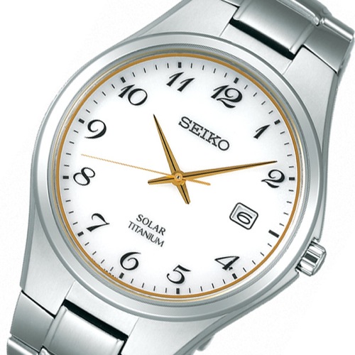 セイコー SEIKO スピリット ソーラー メンズ 腕時計 SBPX075 ホワイト 国内正規