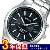 セイコー SEIKO スピリット ソーラー メンズ 腕時計 SBTM193 ブラック 国内正規