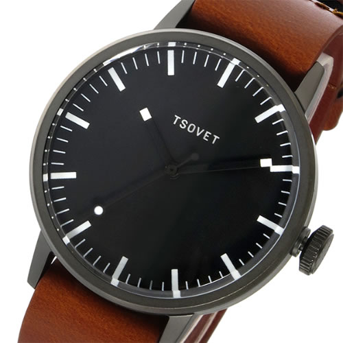ソベット SVT-SC38 クオーツ ユニセックス 腕時計 SC221011-45 ブラック