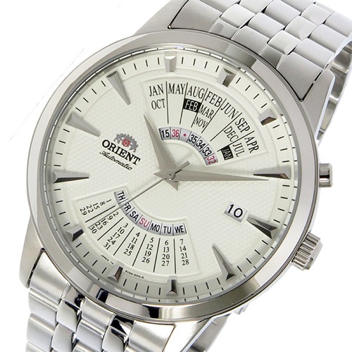 オリエント ORIENT 自動巻き メンズ 腕時計 SEU0A003WH ホワイト