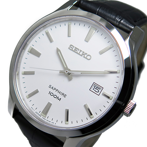 セイコー SEIKO クオーツ メンズ 腕時計 SGEH43P1 ホワイト