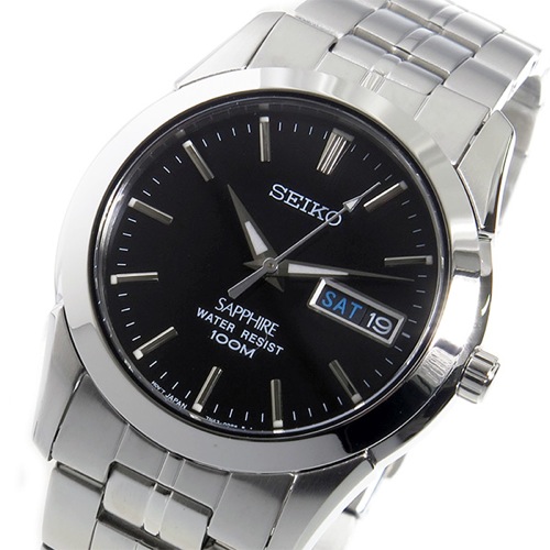 セイコー SEIKO クオーツ メンズ 腕時計 SGG715P1 ブラック