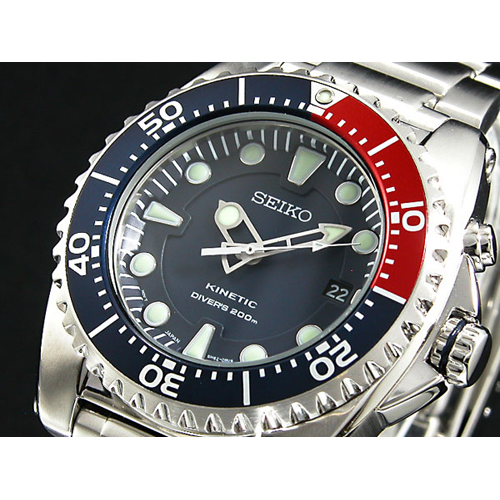 セイコー SEIKO キネティック KINETIC ダイバー メンズ 腕時計 SKA369P1