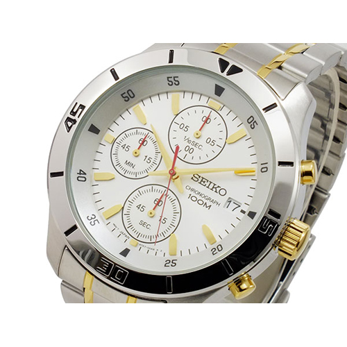 セイコー SEIKO クオーツ メンズ クロノ 腕時計 SKS403P1
